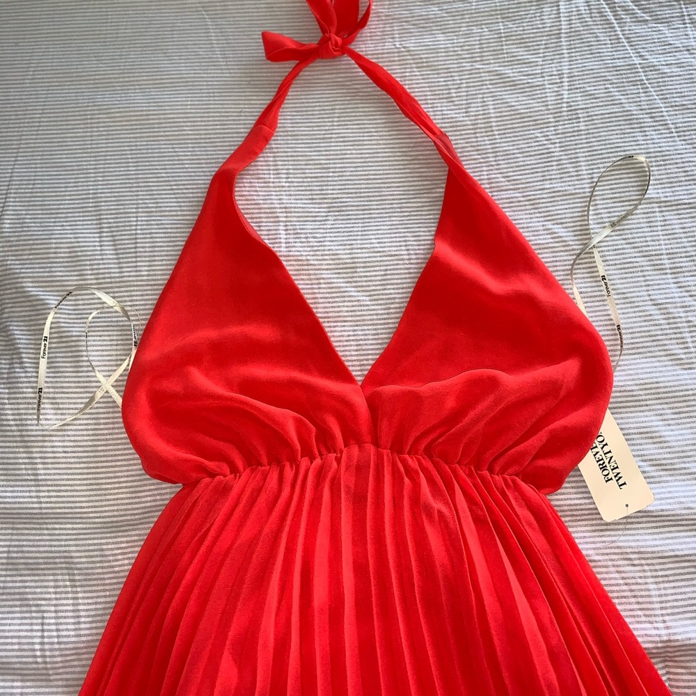 ORANGE MIDI/LONG DRESS